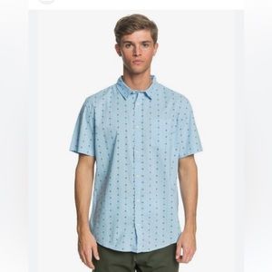 Men’s Quiksilver Barbed Short Sleeve Shirt